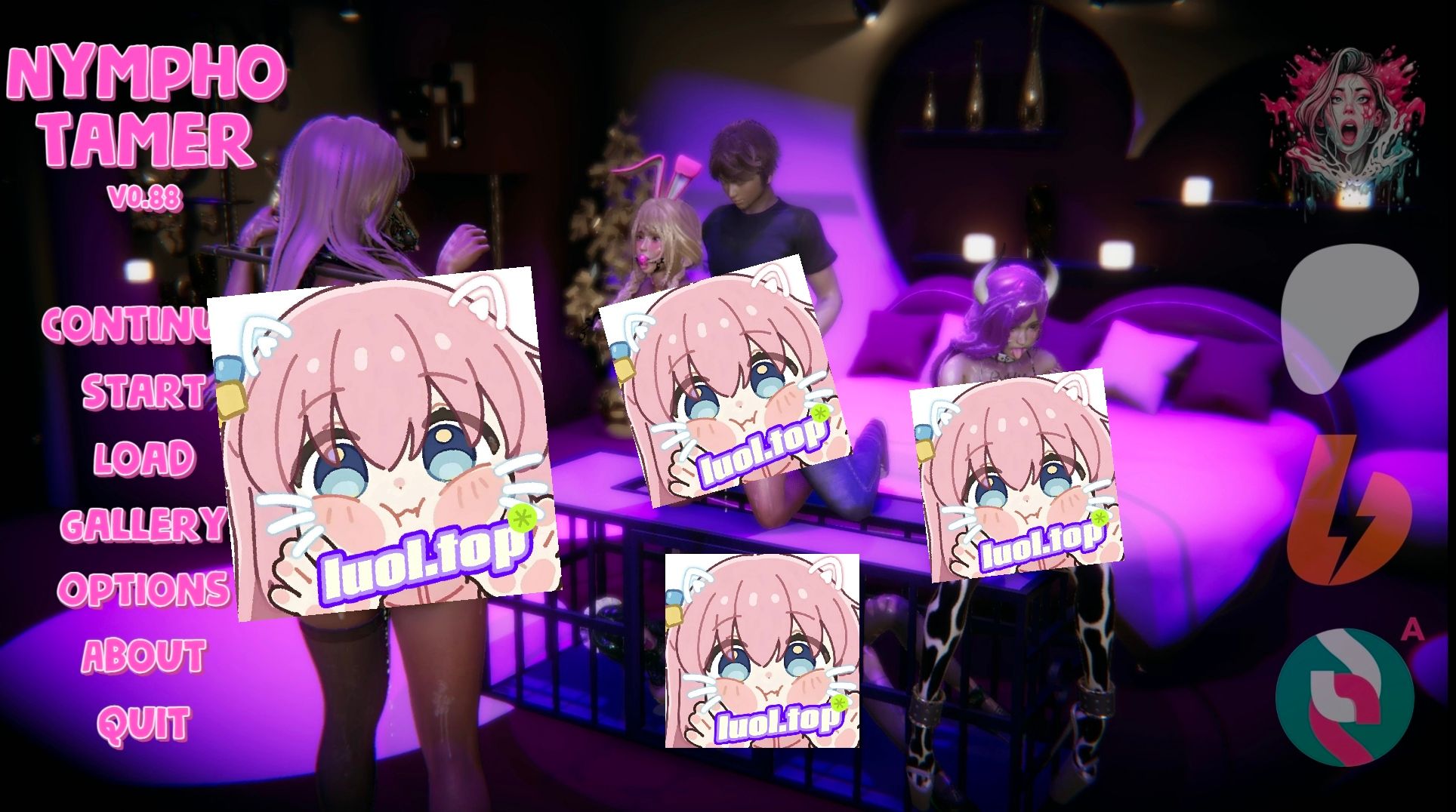 图片[1]-花痴驯兽师v0.88 AI汉化版-摸鱼茶话会