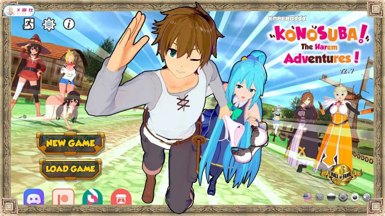 图片[1]-为美好的世界献上祝福：后宫大冒险 Ver2.7a-摸鱼茶话会